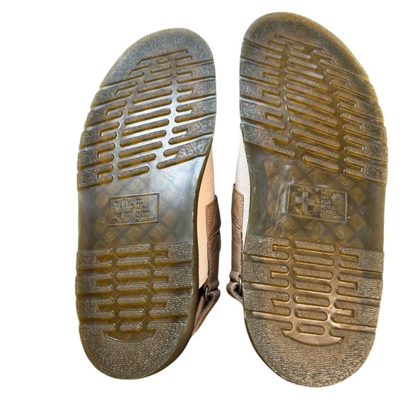 NWT Dr Martens JORGE II SUEDE SLINGBACK MULES Size Men's 11 Parchment Beige - Picture 8 of 9